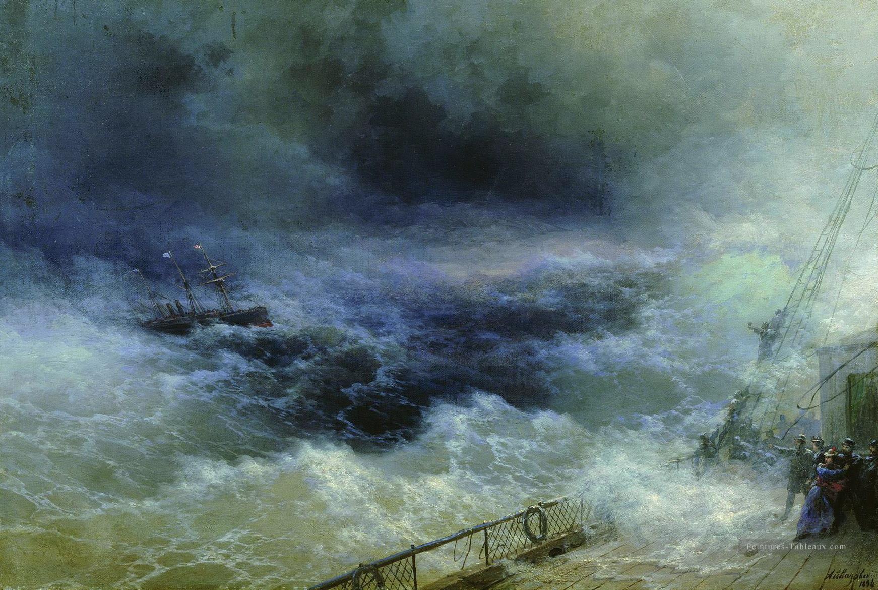 Ivan Aivazovsky océan Vagues de l’océan Peintures à l'huile